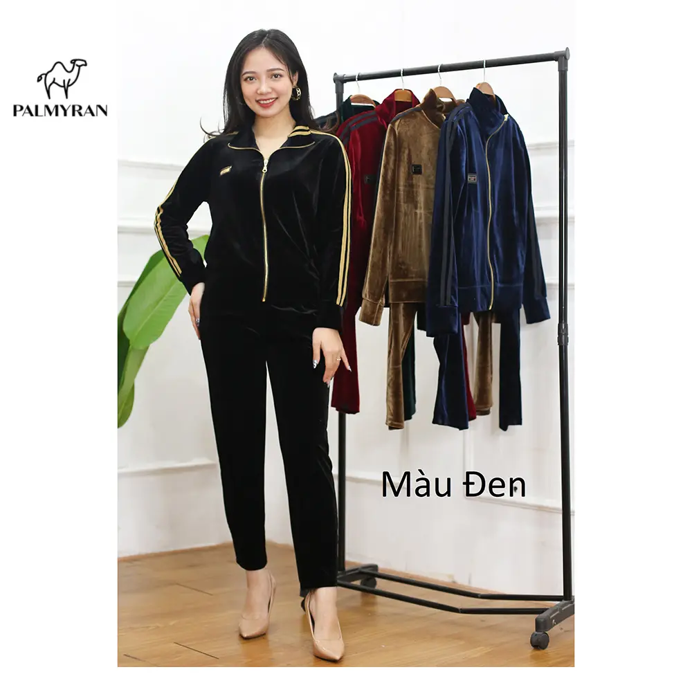 Bộ Nhung Tuyết Nhập Khảu Cao Cấp NT01 Nữ Áo Women