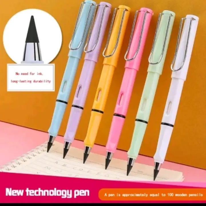 pensil abadi eternal tidak bisa habis infinite pensil abadi-random set