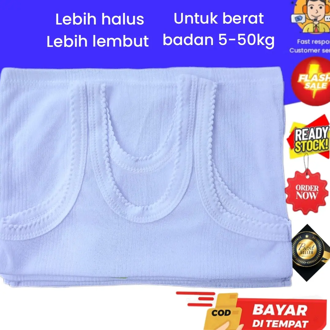 Lusinan Kaos dalam anak Singlet anak Kaos kutang anak