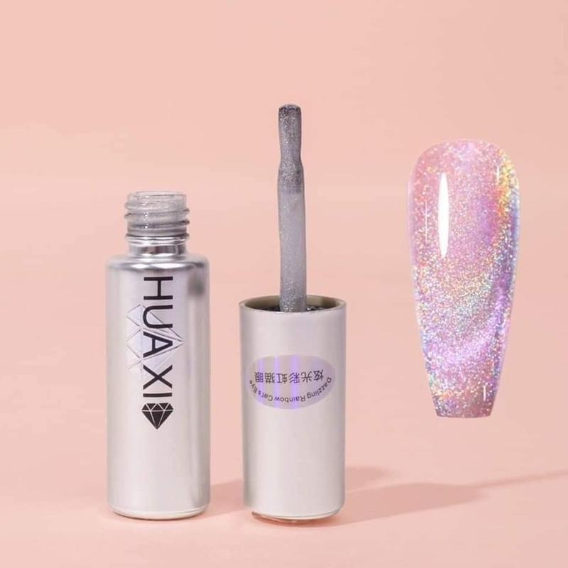 Sơn Gel Mắt Mèo Kim Cương Huaxi 9D Chính Hãng - Mắt Mèo Ánh Trăng