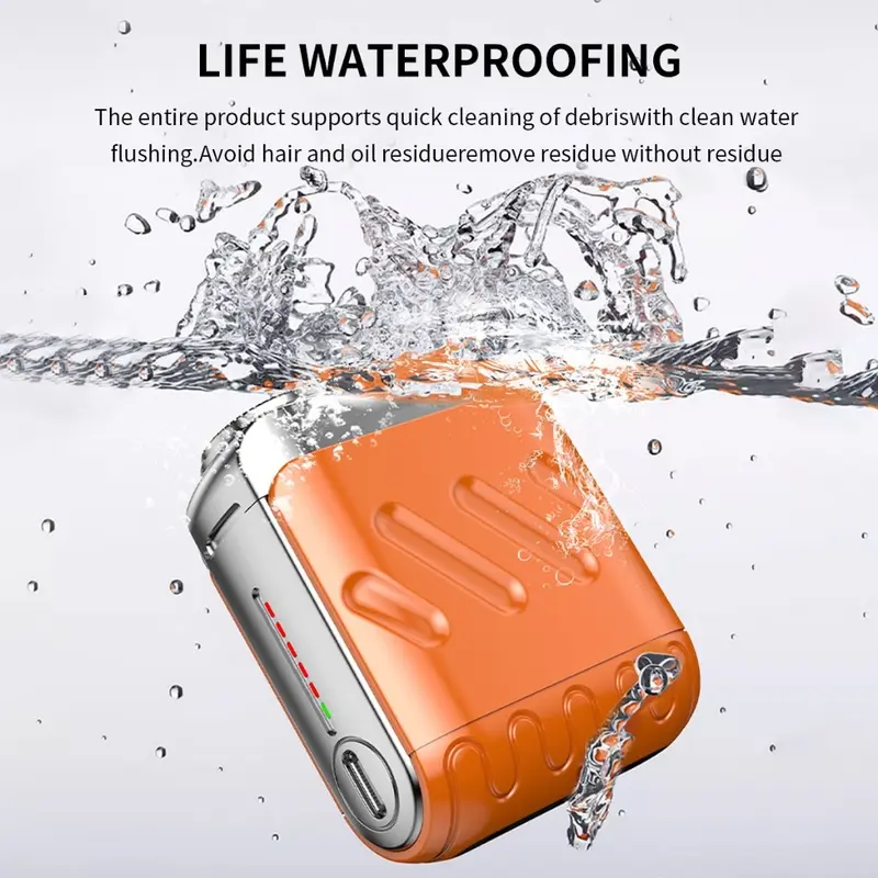 Supernova R12 Electric Shaver Mini Portable Alat Cukur Kumis Jenggot 360 shaving Waterproof 2