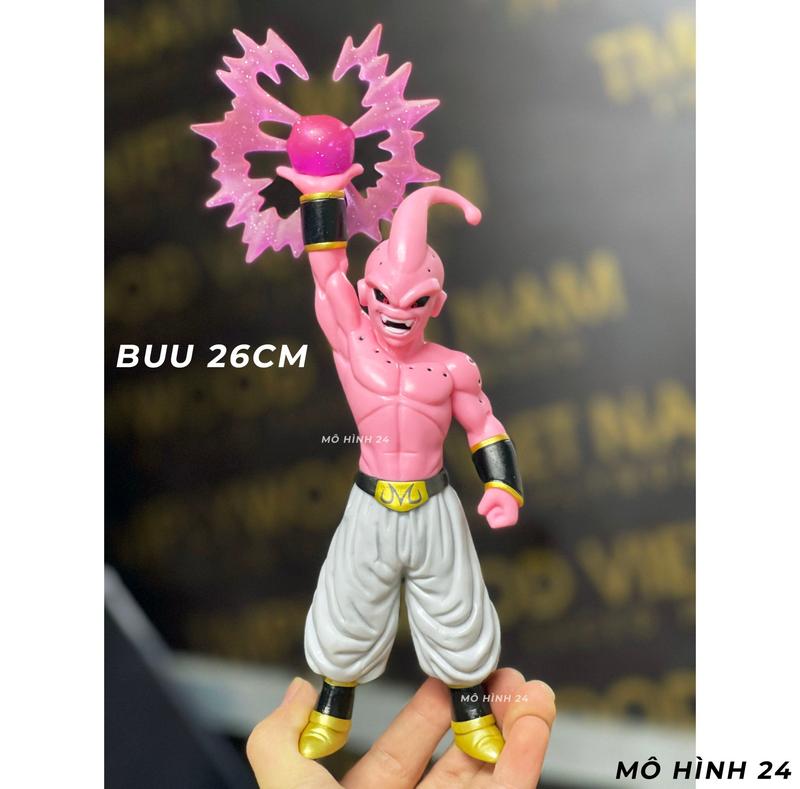 Mô hình Buu ném cầu 26cm buu gầy majin bư ác trong anime dragonball 7 viên ngọc rồng ma bư