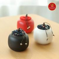 Gambar Mamacia Treats Tea Canister / Tea Jar / Tempat Wadah Teh keramik - Hitam dari Mamacia Treats Kota Surabaya 5 Tokopedia