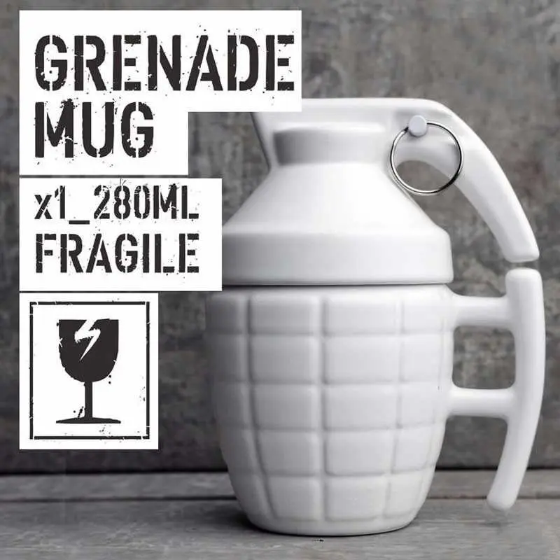Hot Sale Gelas Mug Model Granat Tangan - KG4566 5