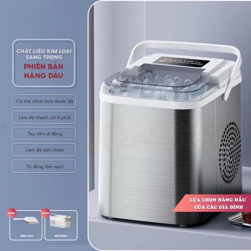 Product Introduction of [Giao hàng miễn phí] Máy làm đá mini 5 phút cho gia đình, làm sạch máy làm đá siêu nhanh, an toàn 0