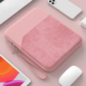 Tas Sleeve Leather Soft for iPad Notebook Redmi xiaomi Samsung infinix Huawe Pad for Redmi pad 2 Infinix pad x20  Bag Pelindung Bahan Kulit Premium Waterproof Anti Dengan Banyak Kompartment tablet tas  redmi se