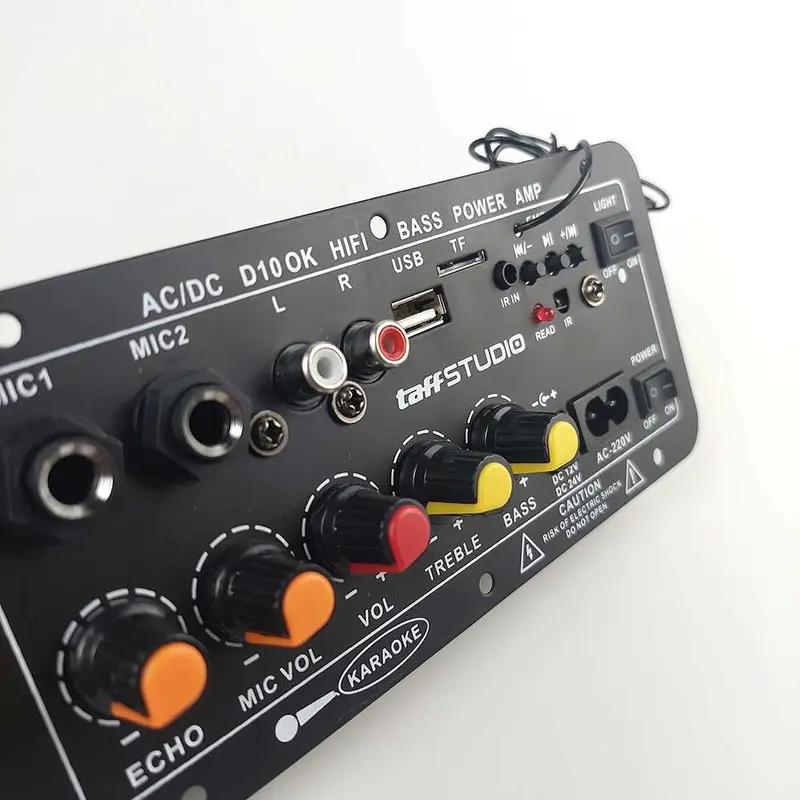 TaffSTUDIO Amplifier Board Audio Bluetooth USB FM Subwoofer DIY 400 W - D10OK/Amplifier Bluetooth USB FM Subwoofer DIY 400 W 3