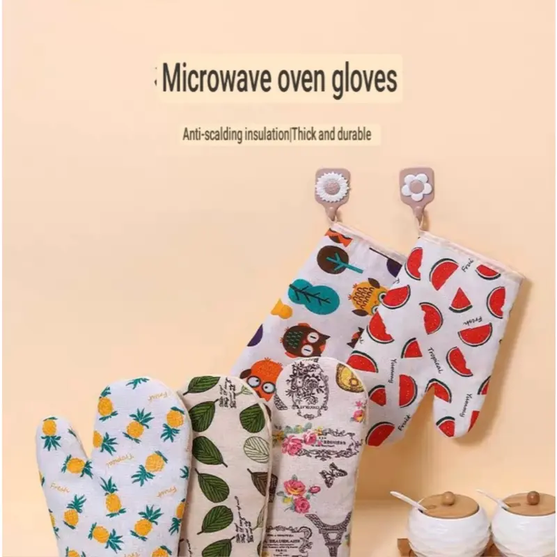 Sarung tangan oven anti panas sarung tangan masak heat resistant cooking gloves 0