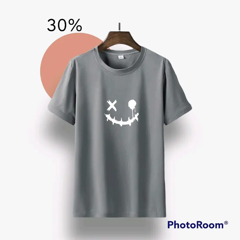 baju oblong dewasa kaos pria wanita motif X0 SENYUM size s m l xl xxl xxxl 4
