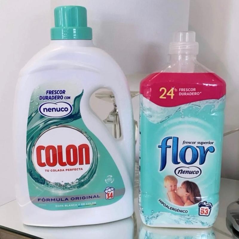 Nenuco Laundry Bundle - Detergent and matching softner conditioner Spanish Baby Brand 0