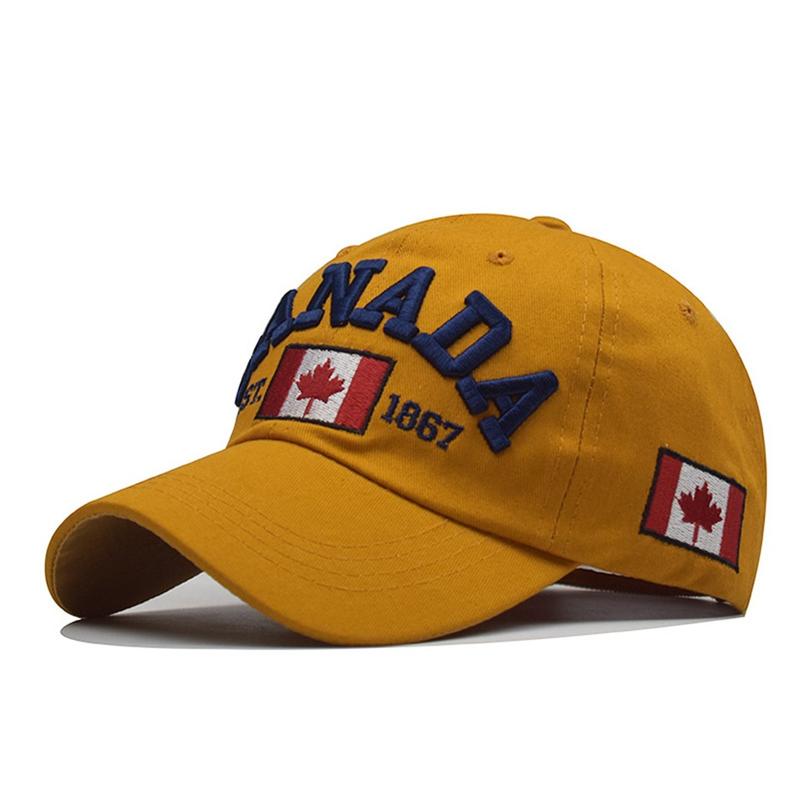 Product Introduction of Topi Besbol, Huruf Kanada, Untuk Lelaki dan Wanita, Bahan Kapas, Serba guna, Topi Memuncak, Topi Besbol 5
