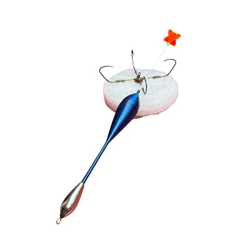 Combo phao ngọn liền bầu 20 lưỡi lục tứ 10 câu cự ly 15 18m Đi Câu Fishing Bắt Cá Câu Cá Đồng