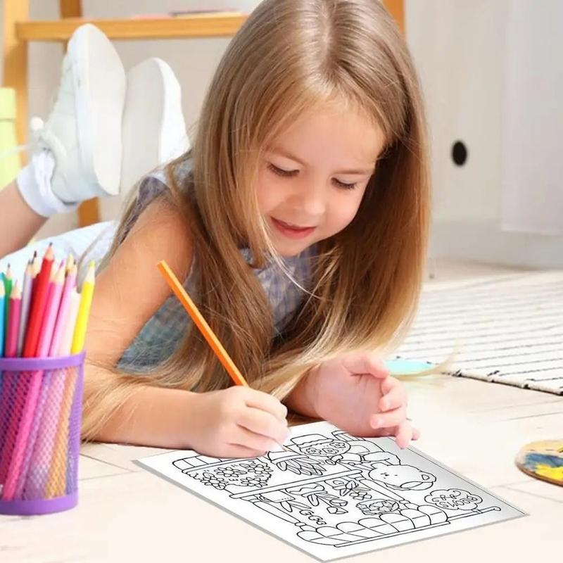 Sách Tô Màu, Thiết Kế Cutie Ma Quái Sáng Tạo, Quà Tặng Thư Giãn, Sách Vẽ Graffiti Giáo Dục, Đồ Chơi Vẽ Montessori, Quà Tặng 5