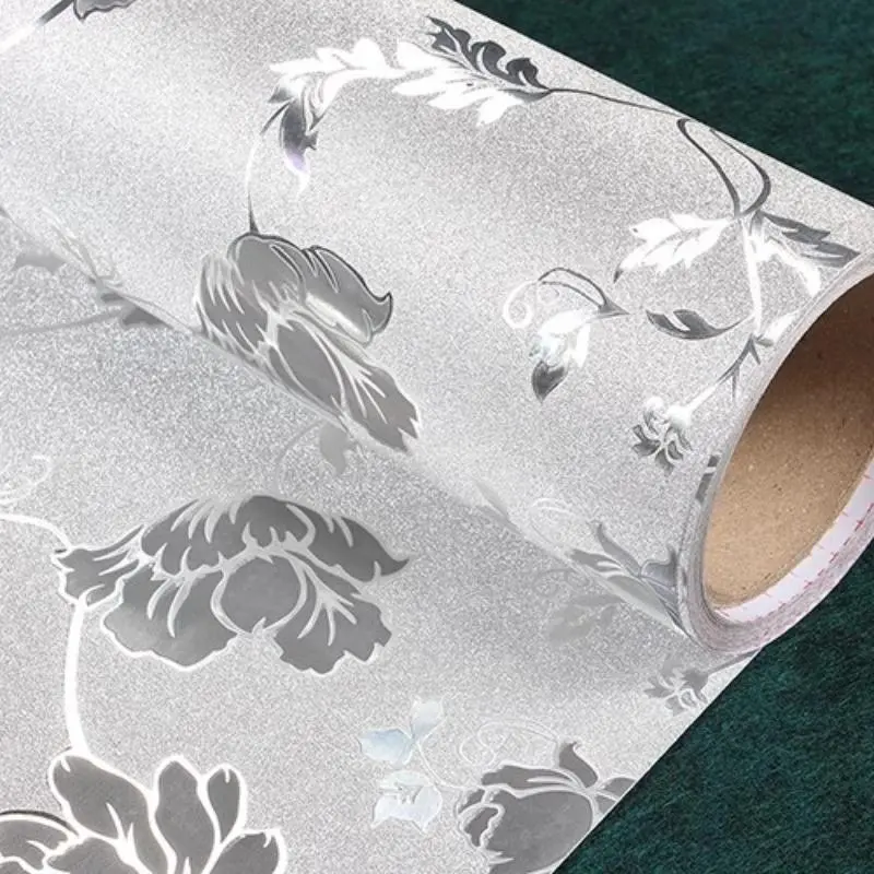 Floral Pattern Self Adhesive Wallpaper, Waterproof Wall Sticker, Decorative Sticker for Home Furniture, Home Decor 0