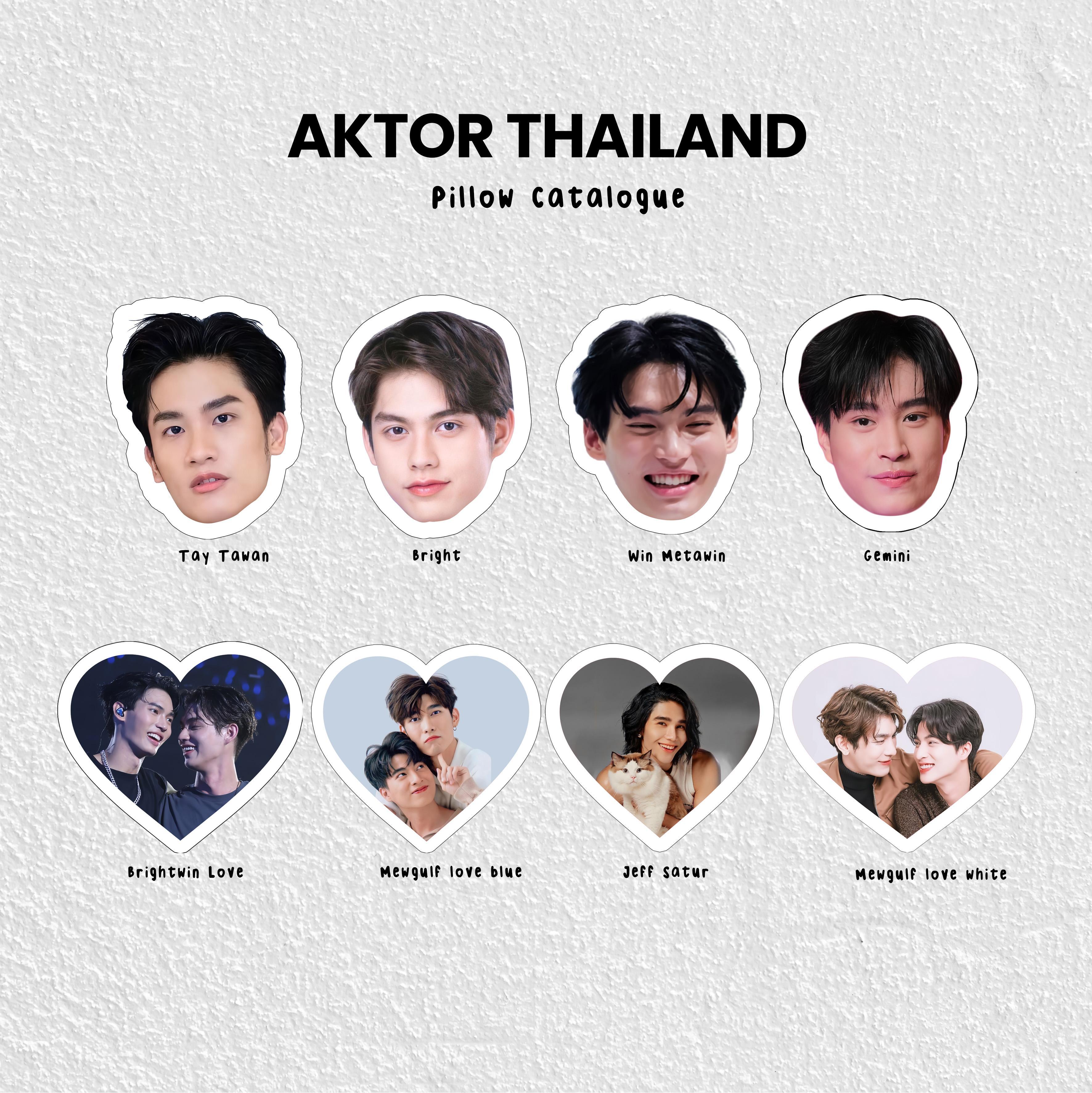 Bantal Muka Custom Kpop Foto Kepala Muka Sendiri | Bantal Karakter Idol | Muka Jungkook/Bright Win/NCT/BTS Notte