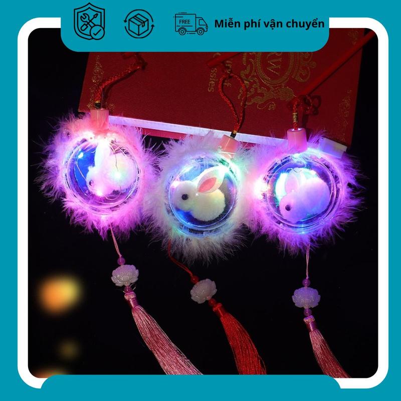 Product Introduction of Đèn lồng trung thu thú nhồi bông đáng yêu, đèn lồng thú nhồi bông (tặng kèm pin) 2