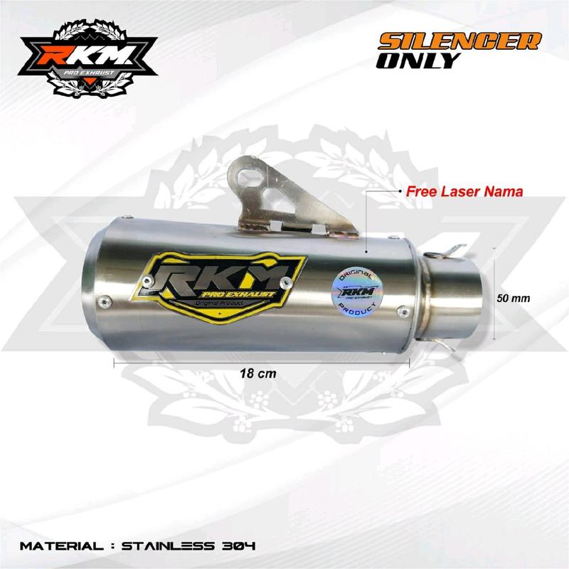 SILINSER RKM PRO EXHAUST TABUNG P18 2
