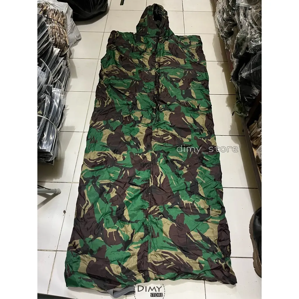 Sleeping Bag Loreng TNI LIPAT BIASA