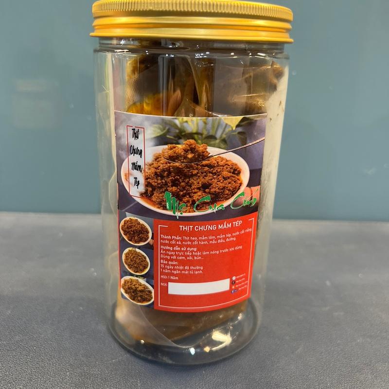 Thịt Chưng Mắm Tép Mẹ Cua Cốm 500g