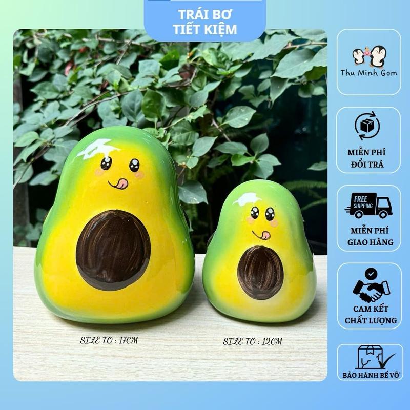 [ lỗ tròn + lỗ dẹt + lỗ nhét vàng ] Bơ size NHỎ - TO - ĐẠI tiết kiệm/ gốm sứ tiết kiệm/ heo lỗ tròn/ lợn tiết kiệm/ ống tiết kiệm Ống Heo