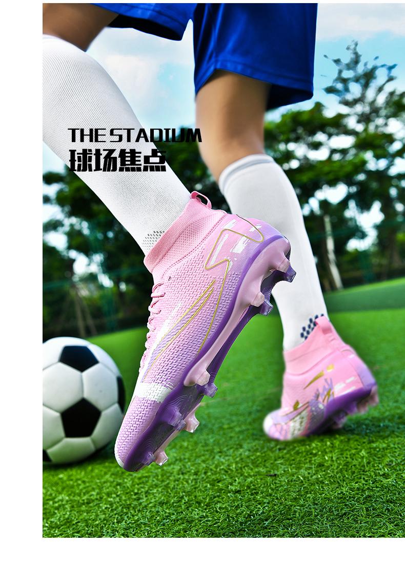 Product Introduction of （SIZE 33-45）Ready Stock Unisex Plus Size Football Shoes Outdoor Futsal Soccer Shoes Non-slip Training Shoes 13