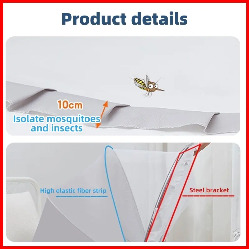 ID HOME Lipat Kelambu bayi /Portable Anak Bayi Ranjang Kelambu / Mosquito Net  Nyamuk 5