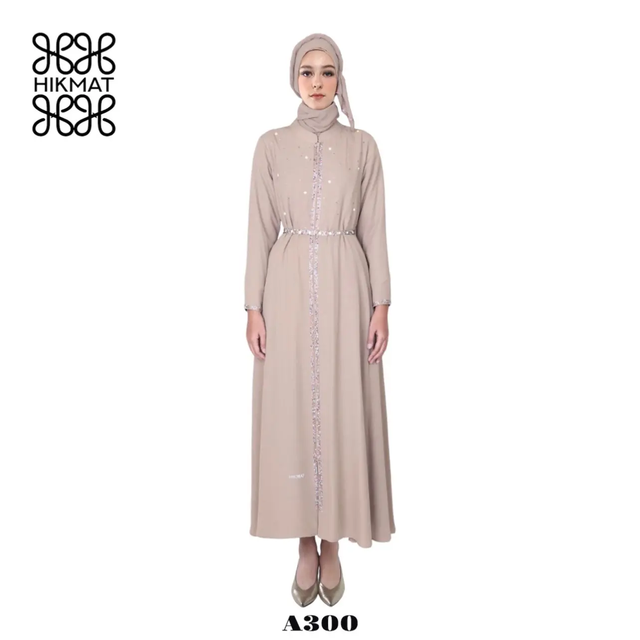 ABAYA HIKMAT FASHION ORIGINAL A300