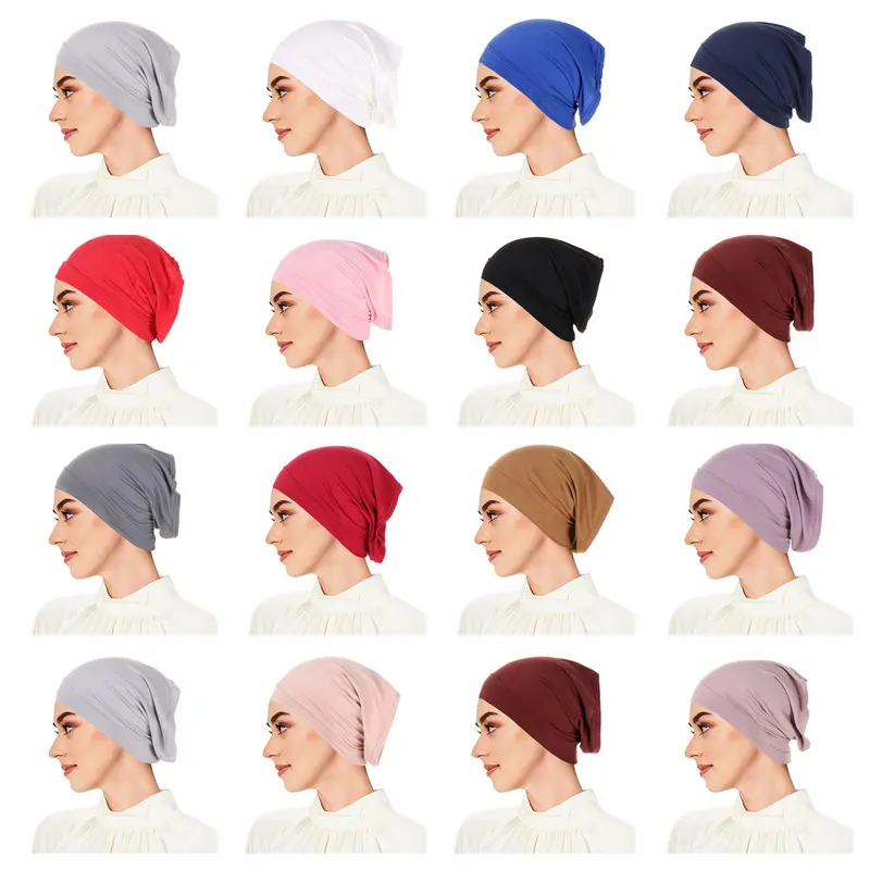 Topi Asas Wanita, Warna Pepejal, Gaya Kasual Fesyen, Serba guna ...