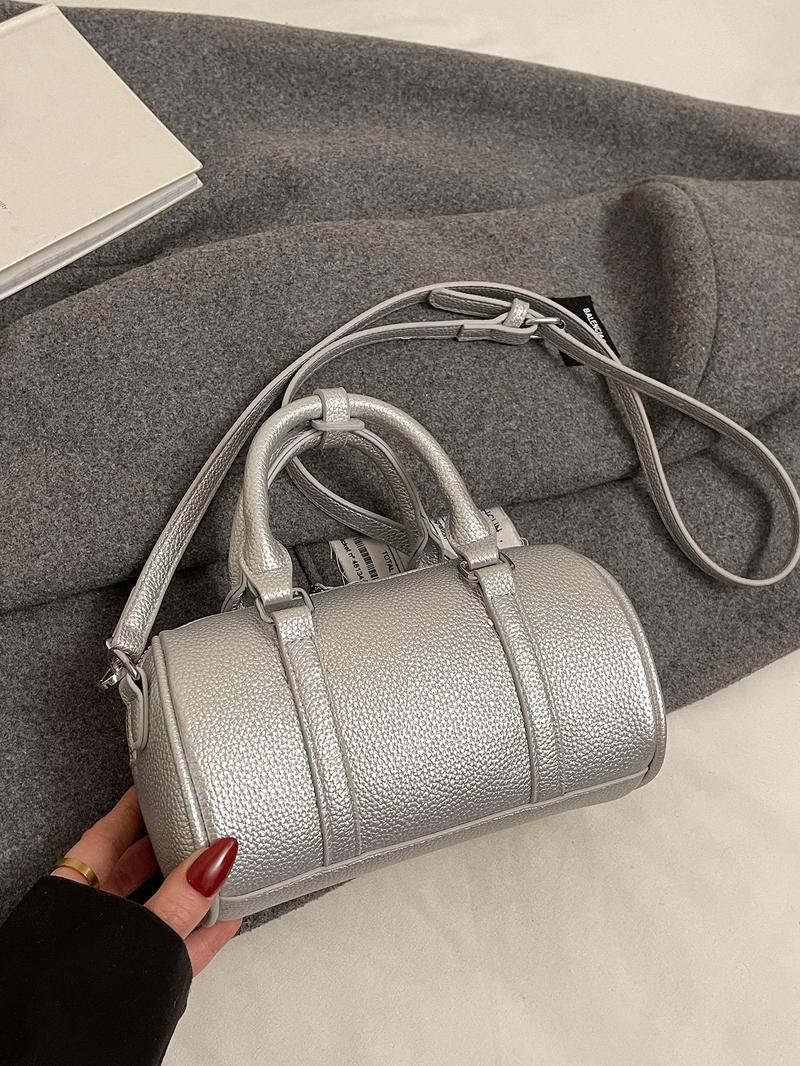 Product Introduction of Women's Elegant Handbag, Fashionable Solid Color Crossbody Bag for Daily Used, Casual Trendy Versatile High-quality Daily Commuting Bag 4