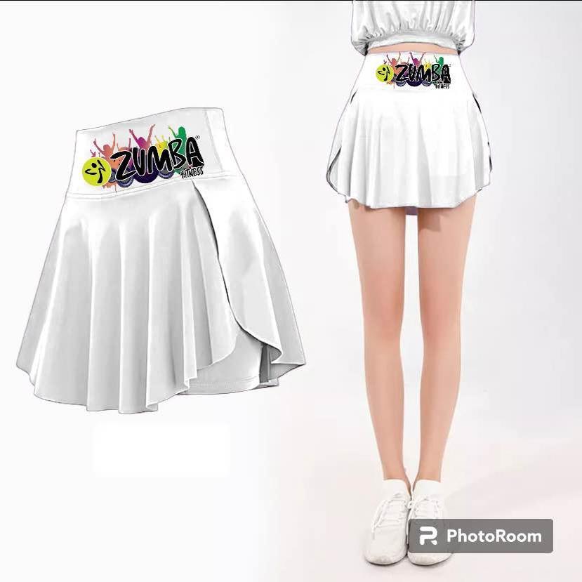 Zumba skort-skirt with short uniform or Terno_voghion.com