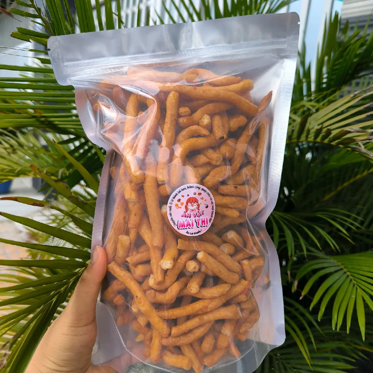 CỘNG CAY GIÒN GIÒN CAY VỊ VỪA ĂN (QUE THÁI) LƯỢNG ĐƯỜNG THẤP 500g Snack Mặn Ăn Vặt