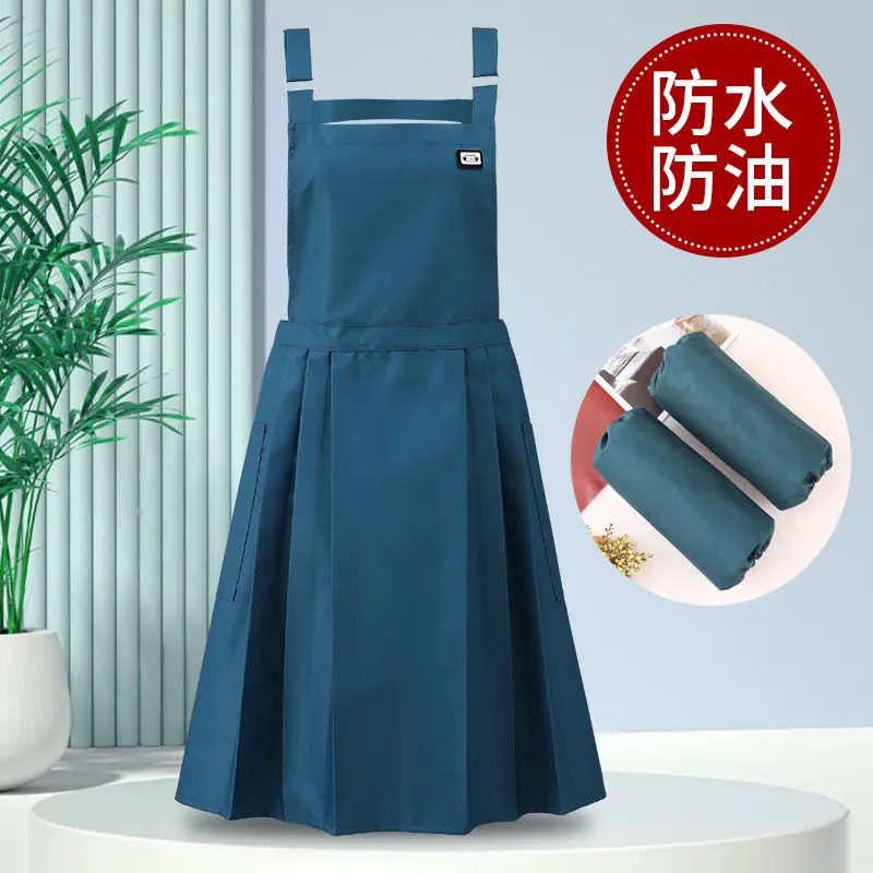 Tạp Dề Chống Thấm Nước Và Chống Dầu, Nhẹ, Thoáng Khí, Cao Cấp, Thích Hợp Cho Nhà Bếp Và Gia Đình, Tạp Dề Váy Công Chúa, Quần Áo Làm Việc Nhà Hàng, Chống Mài Mòn Và Chống Bám Bẩn, Lý Tưởng Để Mặc Đồng