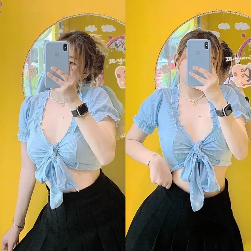 Áo bèo cột chanh xả