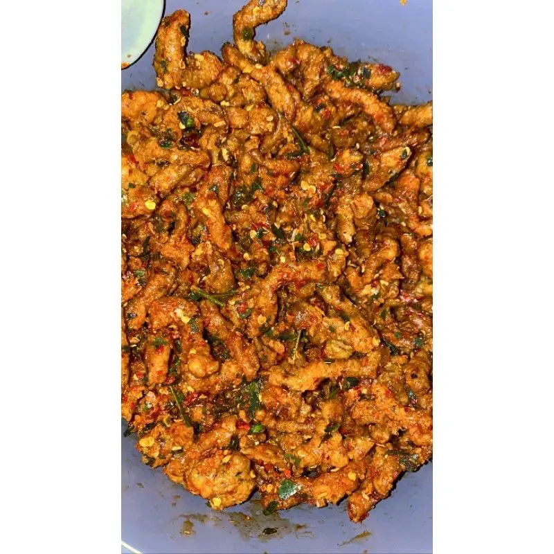 Usus pedas Daun Jeruk 100gram