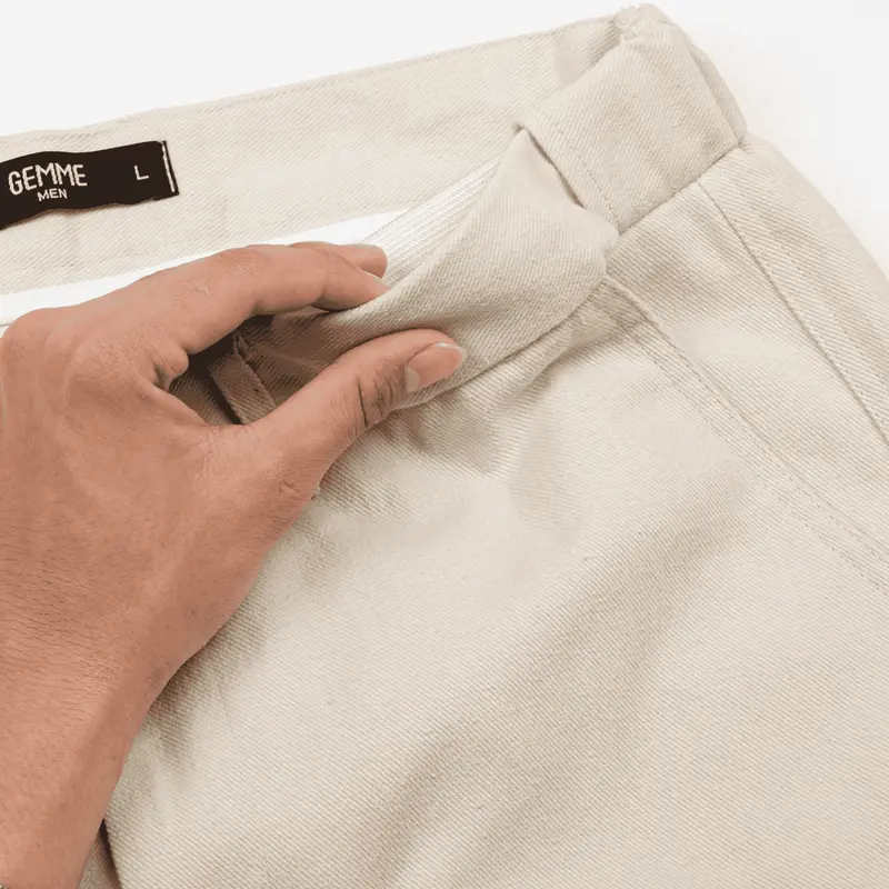 Quần dài Kaki ống suông big size GEMME MEN, form ống suông đứng, thể thao, năng động big size 55 - 130kg 1