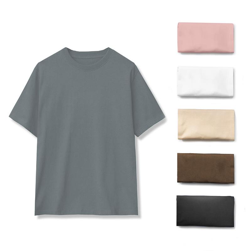 Áo thun trơn cổ tròn Full Combo vải cotton co dãn thoáng mát trẻ trung thanh lịch Menswear Tre