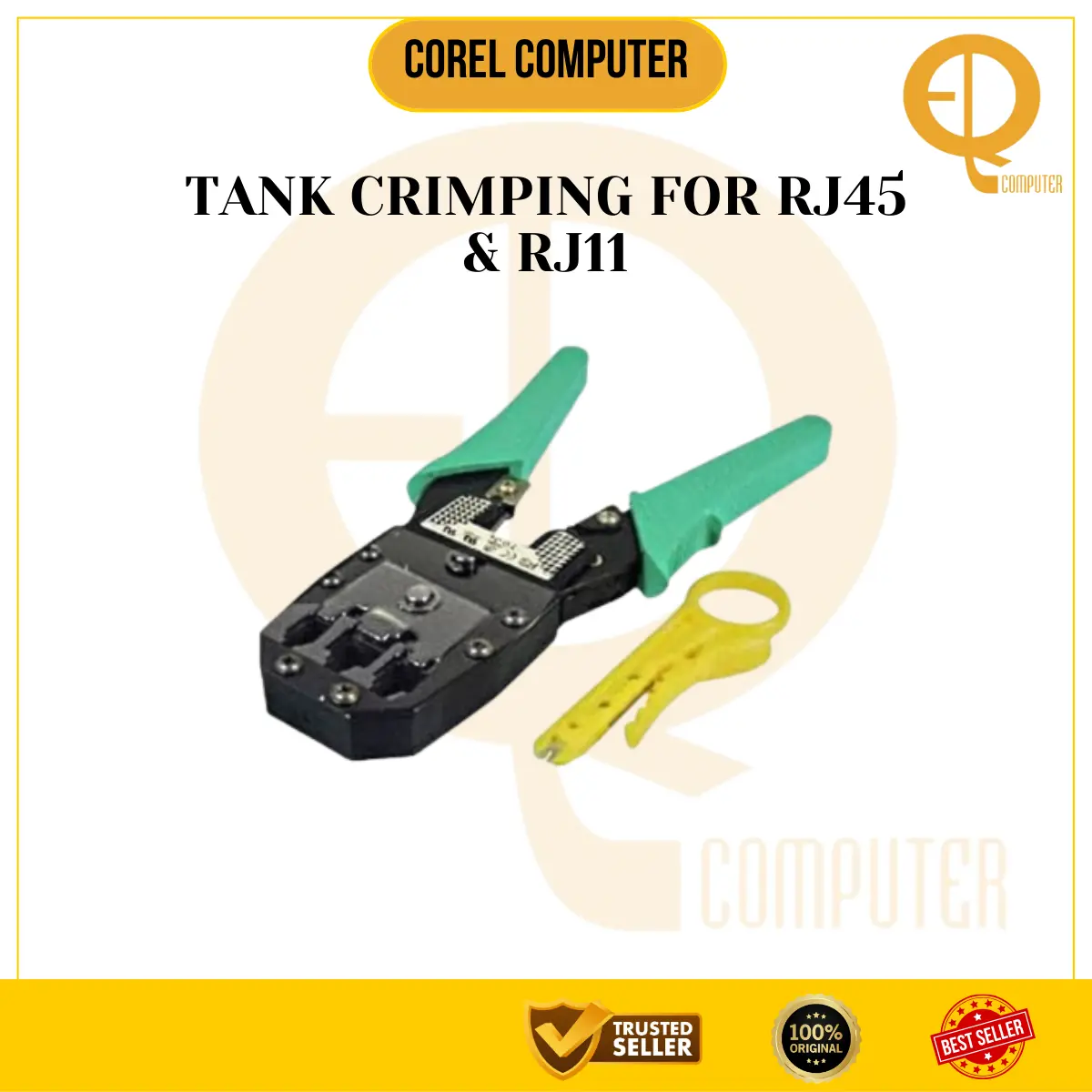 TANG CRIMPING RJ45 RJ11 DAN PENGUPAS KABEL