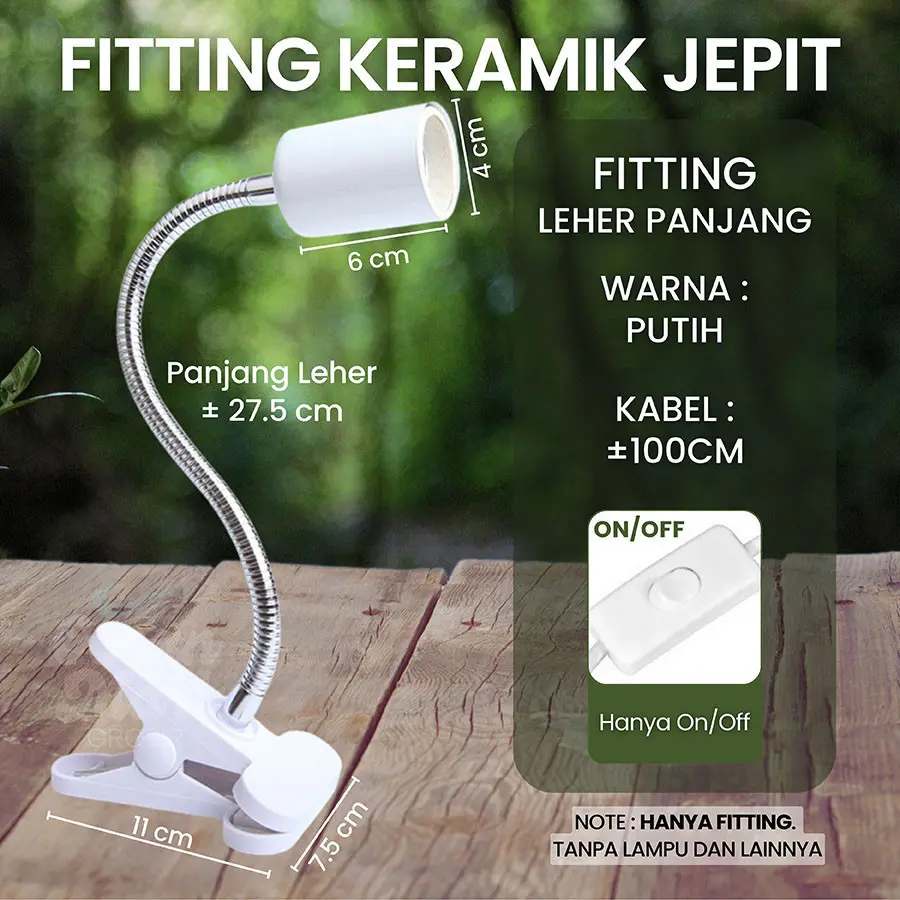 ON/OFF Panjang Putih