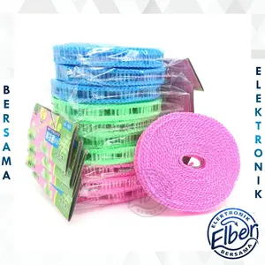 COZY HL0061 Tali Jemuran 5 Meter Tali Jemuran Baju Lubang Murah Y1149