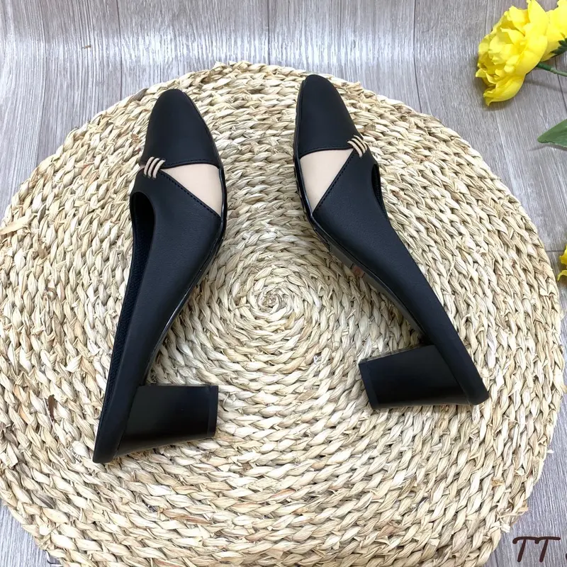 ( form nhỏ mn tăng lên 1 size nhé ) Giày sục big size 5cm phối màu cao cấp để chống trơn trượt TT Shoes chin012 7