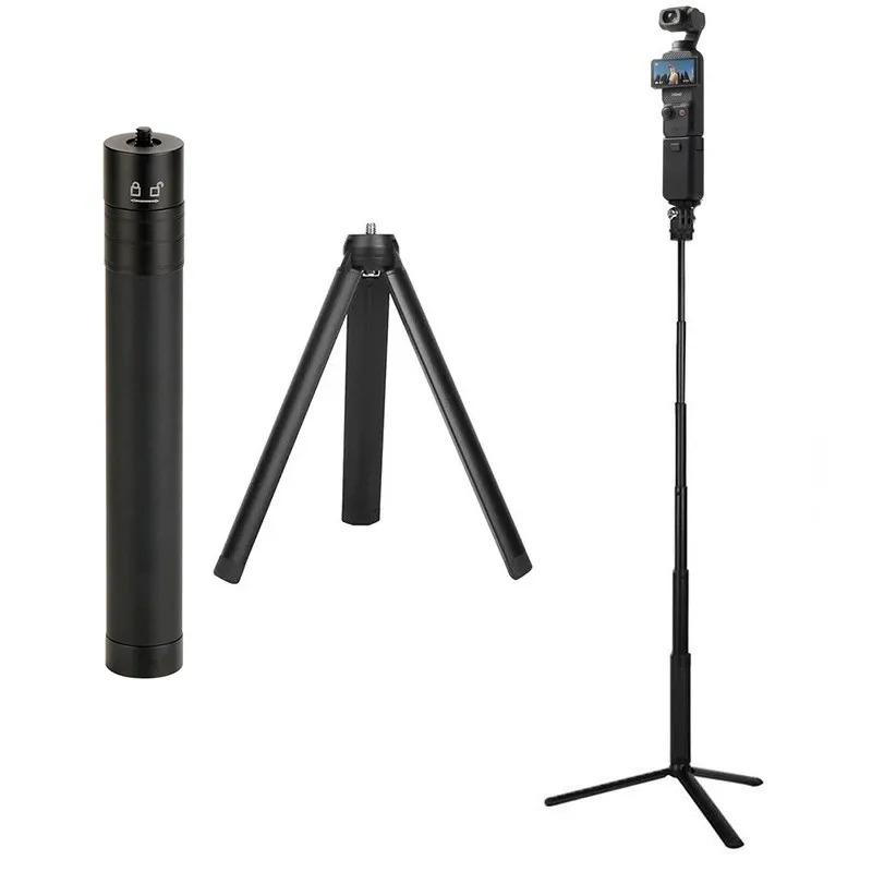 Product Introduction of Gậy Chụp Ảnh Tự Sướng Tripod, Thiết Kế 2in1, Giá Đỡ Kim Loại, Tương Thích Với DJI Osmo Pocket 3 Camera Gimbal, Phụ Kiện 13