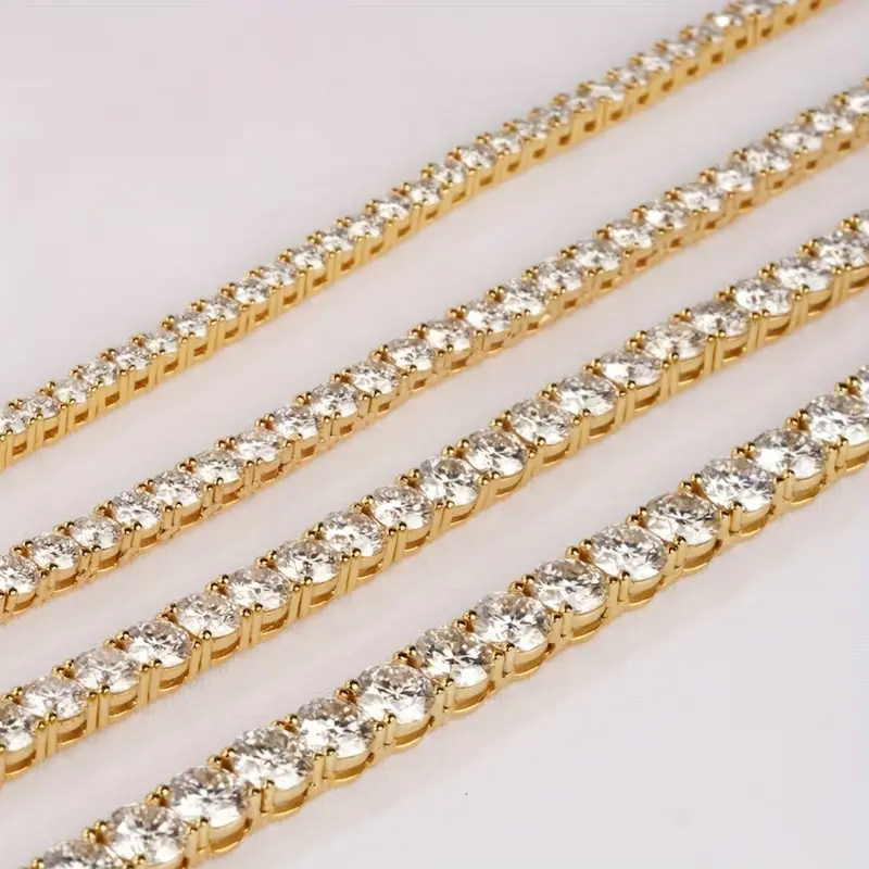5MM Tennis Necklace - Elegant, Modern, Comfortable Jewelry for Everyday Wear 5