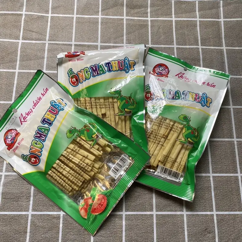 Snack Ống ma thuật, bimbim tuổi thơ vị khoai tây