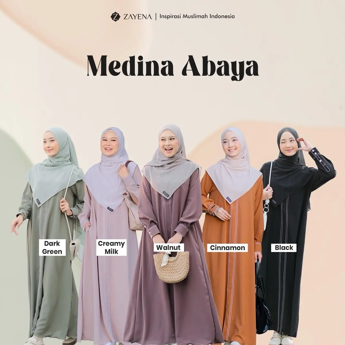 Medina Abaya - Abaya Umroh Dress Gamis Muslim Simple