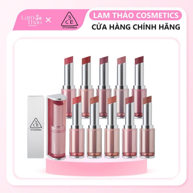  Son Thỏi 3CE Blur Matte Lipstick Trang Điểm 
