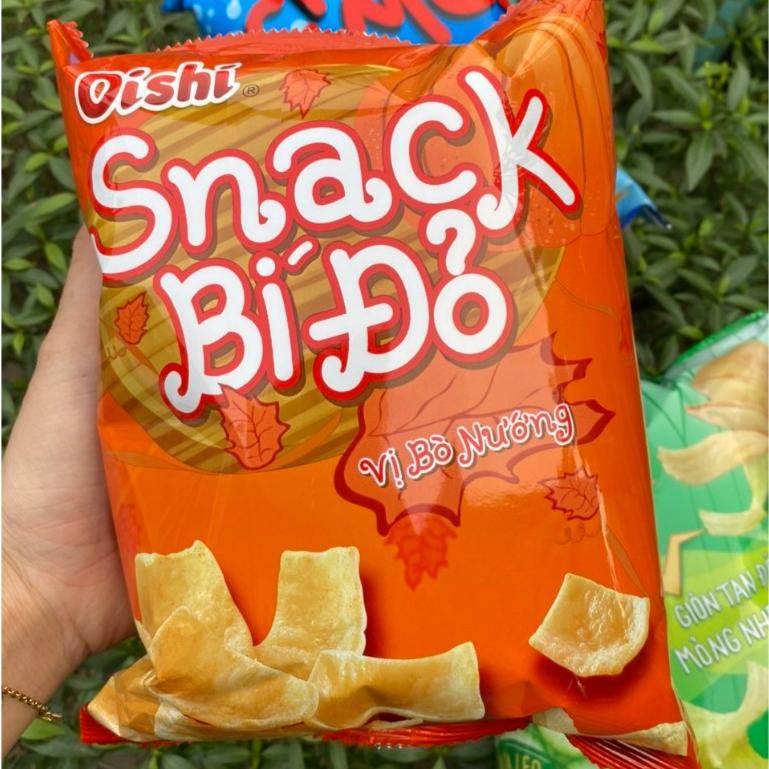 (GÓI LỚN 32G) COMBO 5 GÓI Bim bim Oishi đủ vị hàng chính hãng 2