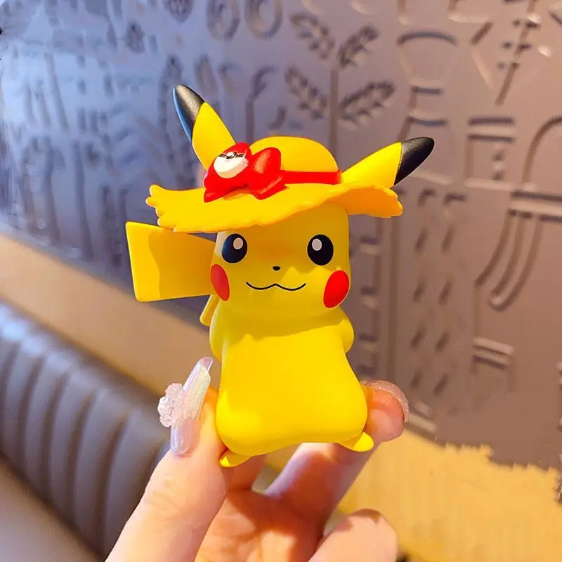 Hộp mù Magic Baby, Đồ chơi Thủ Công dễ thương, Pikachu dễ thương, Xe đồ chơi Pokemon, Đồ trang trí nhỏ để bàn, Đồ chơi Pokemon 1