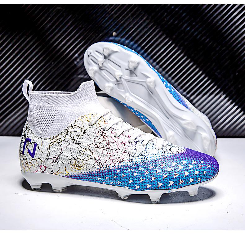 Product Introduction of Spot Spot Sneakers TF Broken Nail AG Firm Ground Soccer Shoes Sneaker Teenagers Men and Women Non-Slip Combat Training Shoes 34