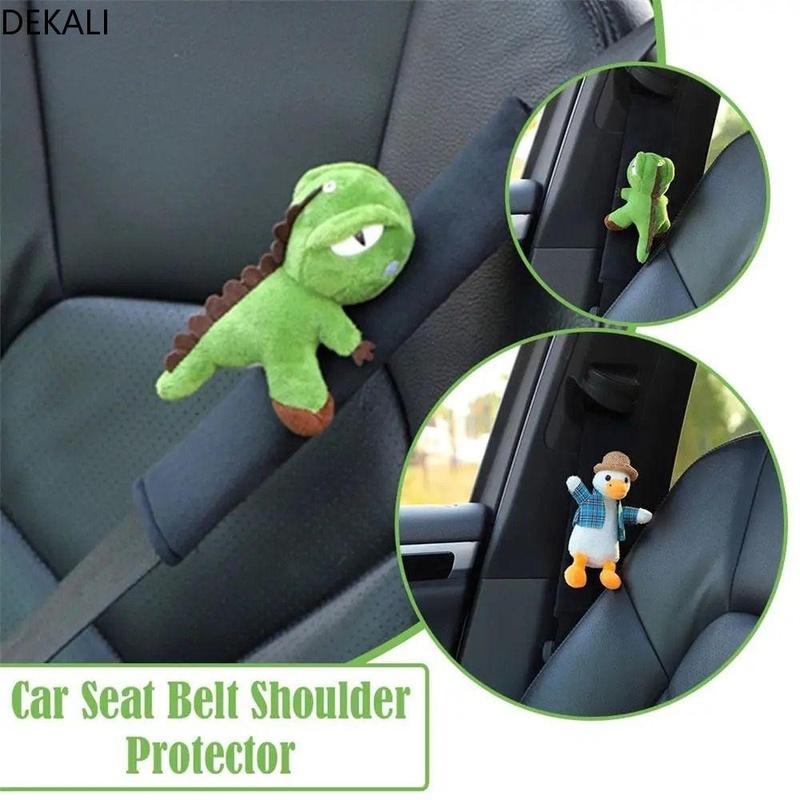 Seat Belt Adjuster Pillow Car Seat Belt Covers For Kids Adjust Vehicle