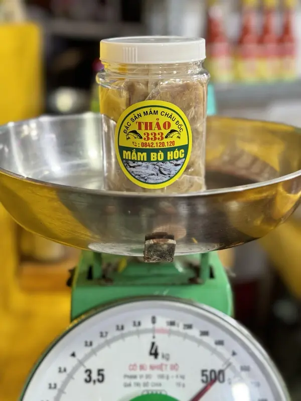 Mắm Bò Hóc Cá Lóc Hũ -500g - Dùng để nấu bún nước lèo , bún mắm , lẩu Food Ăn Vặt 4